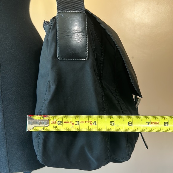 SOLD ❗️❗️Prada Black Nylon Double-Pocket Shoulder Bag - Picture 12 of 15